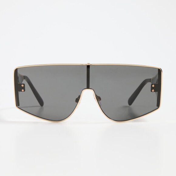 NEW Dolce & Gabbana DG2305 Rectangular Black Gold Sunglasses  DG2305 02/87 - Picture 3 of 5